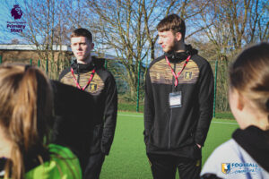 Player visits to St. Patricks and Park Gate Academy
